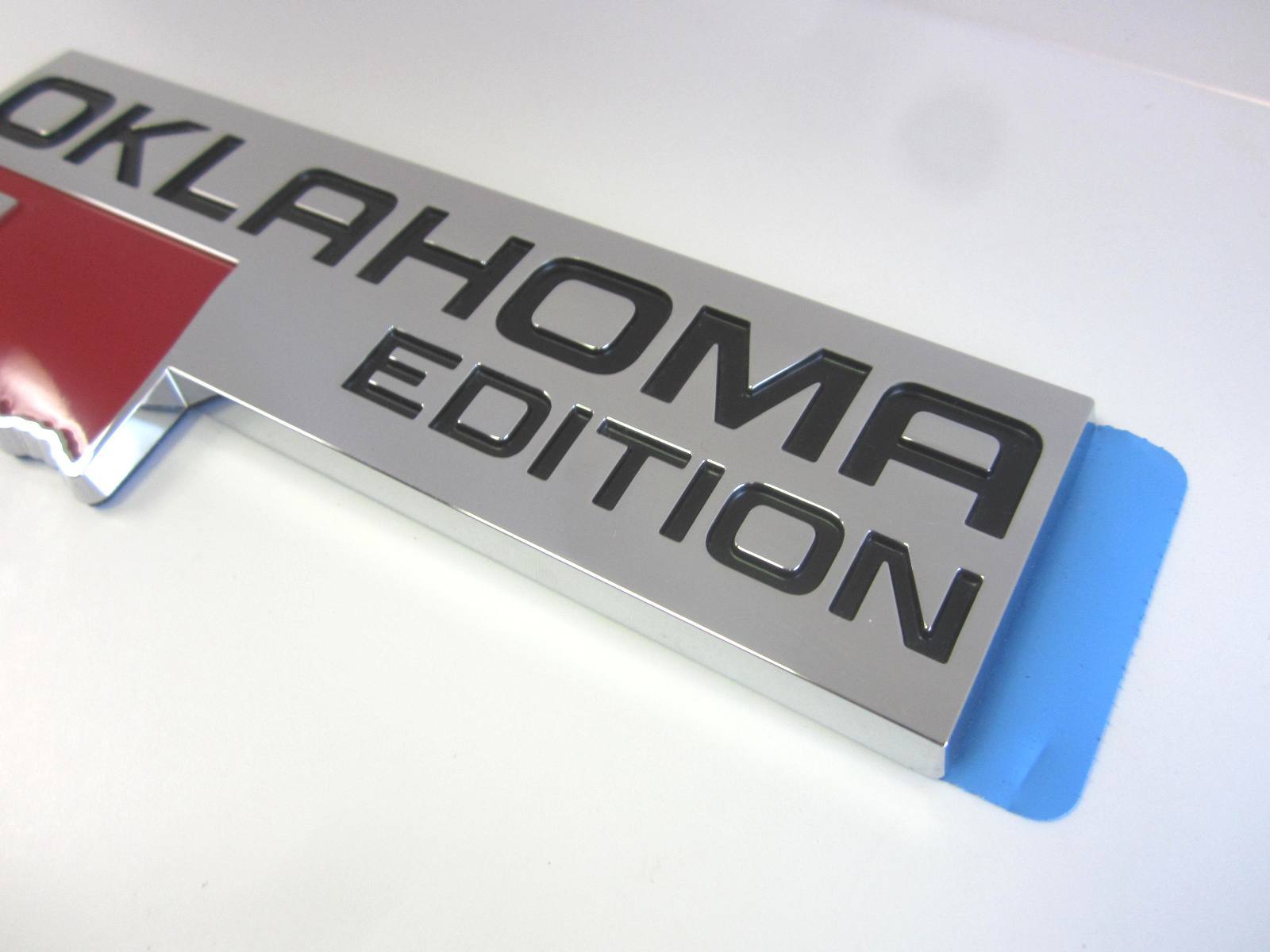 1 OEM Ford F-150 Oklahoma Edition Tailgate Tail Gate Emblem Decal Badge ...