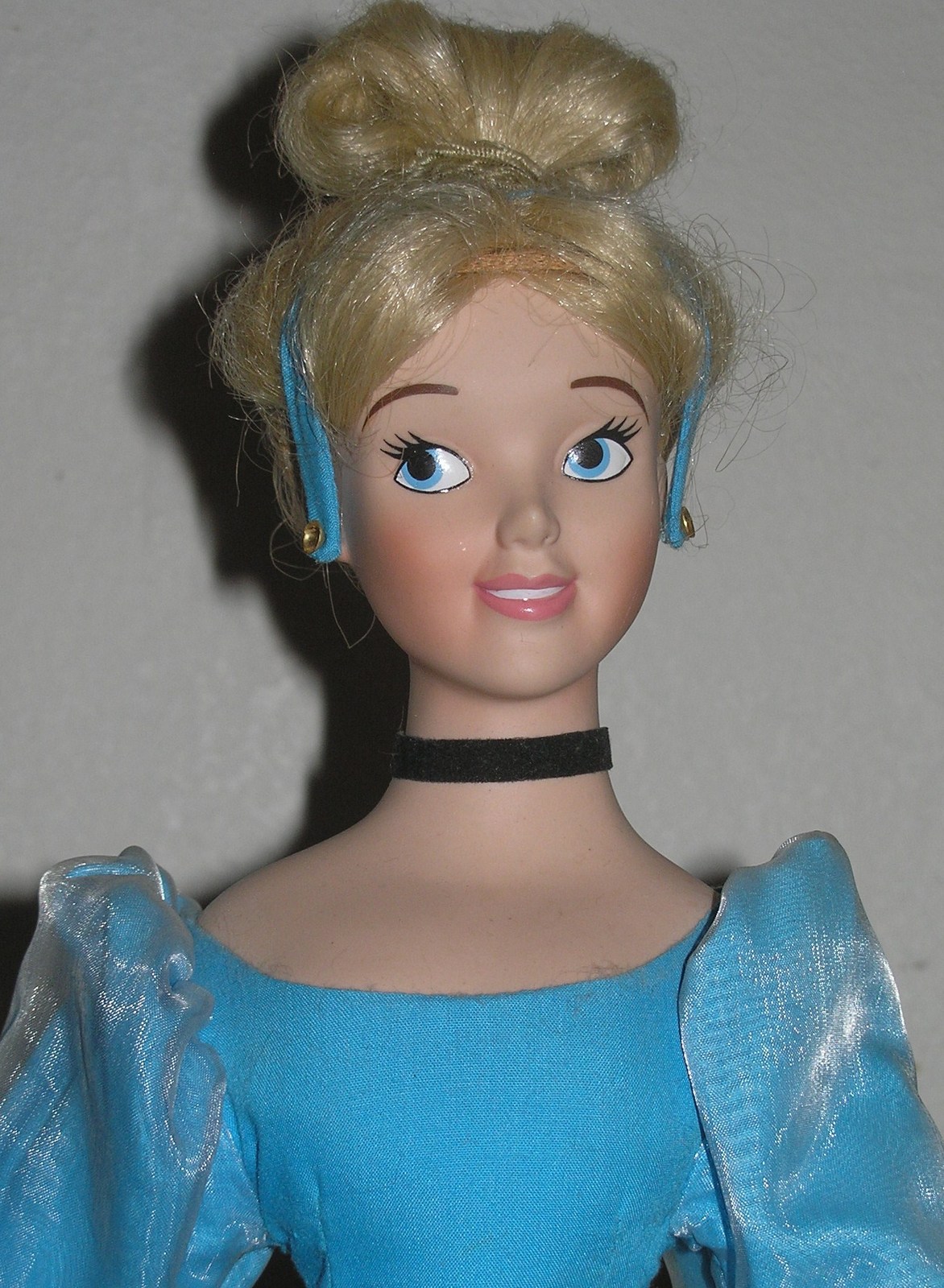 Disney Cinderella 17 inch Porcelain Doll on a Stand Each Doll Is ...