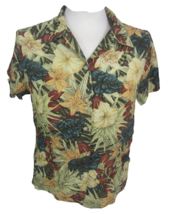 Rafaella Womens vintage Hawaiian Shirt button up sz 8 floral tropical lu... - $32.66