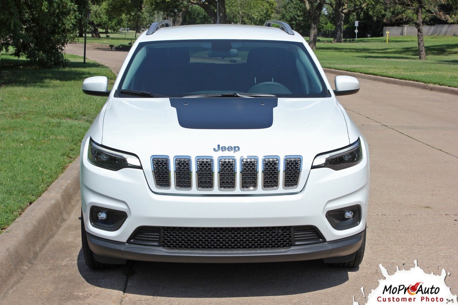 2017 2018 2019 Jeep Cherokee Hood Decal 3M Pro Vinyl Graphics Trailhawk