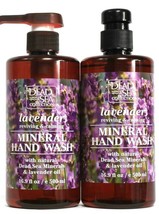 2 Bottles Dead Sea Collection 16.9 Oz Lavender Revive & Calm Mineral Hand Wash