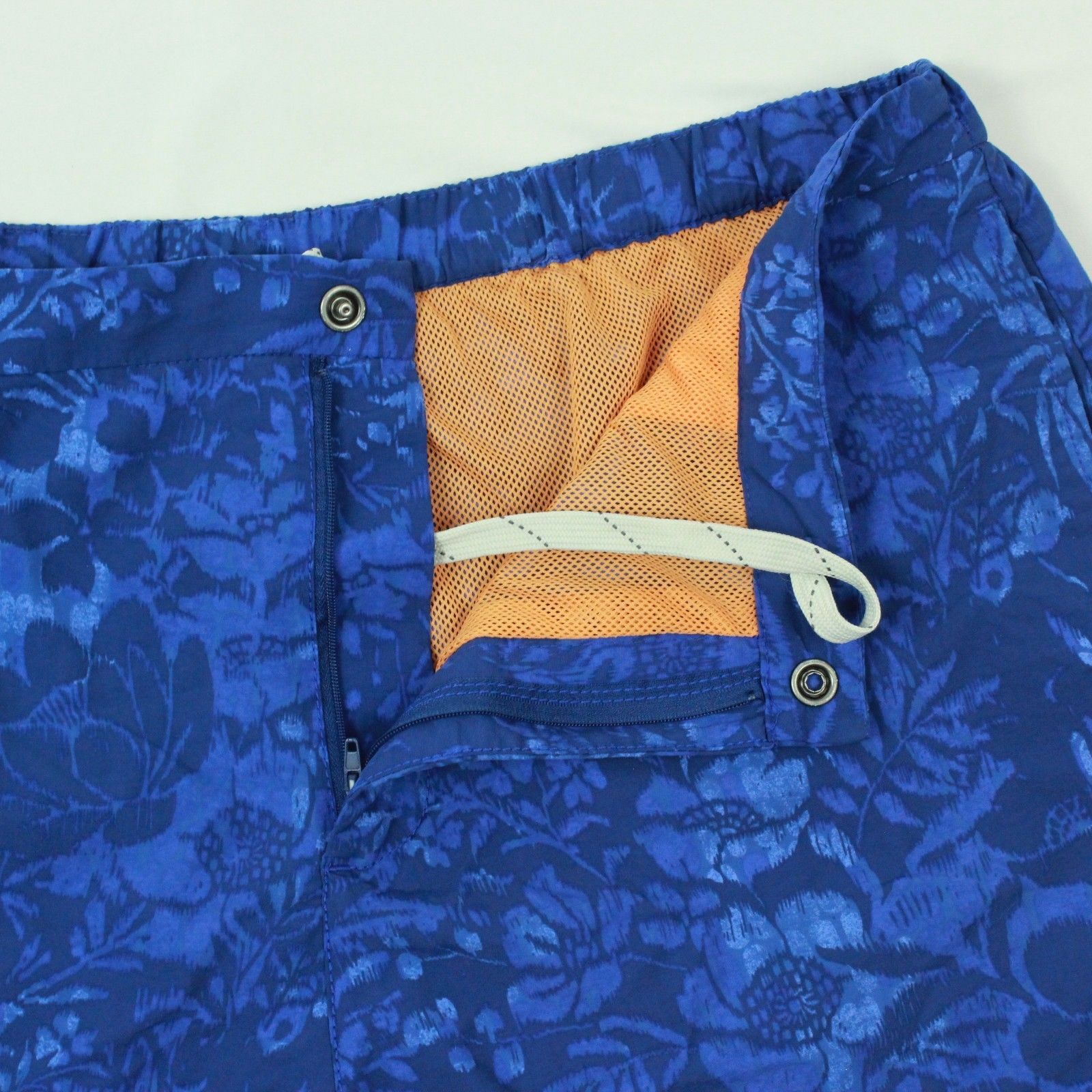 90's Tommy Bahama Mens Trunks Zip Fly Swim Shorts Mesh Lined VINTAGE