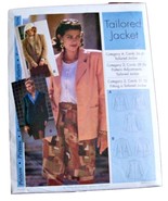 Tailored Jacket Pattern, Sizes 4 - 22, Sewing Step-by-Step # 0120-052-122 - $10.00