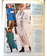Raglan Sleeve Coat Pattern, Sizes 4 - 22, Sewing Step-by-Step # 012-052-131 - $10.00