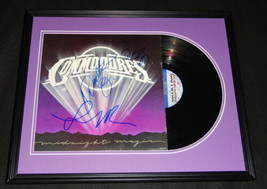 The Commodores Group Signed Framed 1979 Midnight Magic Album Lionel Richie