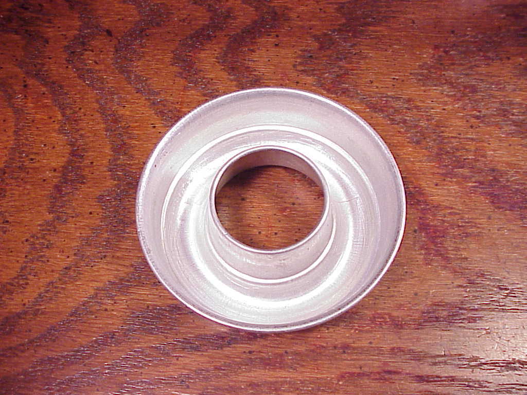 Lot of 6 Metal Round Ring Small Individual Jello Type Molds, 3 5/8 Inch Diameter Kitchen Tools