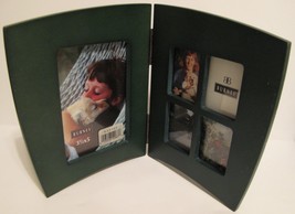 Burnes of Boston Green Wood Double Side Single &amp; Collage Photo Frame - $15.67