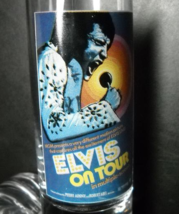 Elvis Presley Elvis on Tour Shot Glass Tall Style with Movie Poster - $8.99