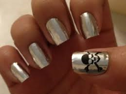 SEPHORA by OPI Chic Print for Nails - Silver Skulls RARE - $12.99