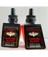 Lot of 2 Bath &amp; Body Works Vampire Blood Wallflower Refills .8 fl oz ea - $29.69