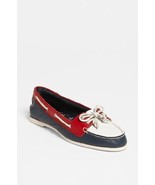 Sperry Women&#39;s Audrey, White/Navy/Tango-9 [Shoes] - $41.97