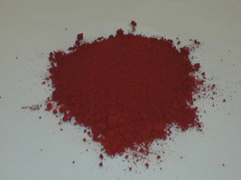 415-25 Red Concrete Cement Powder Color 25 Lbs. Makes Stone Pavers Tiles Bricks image 1