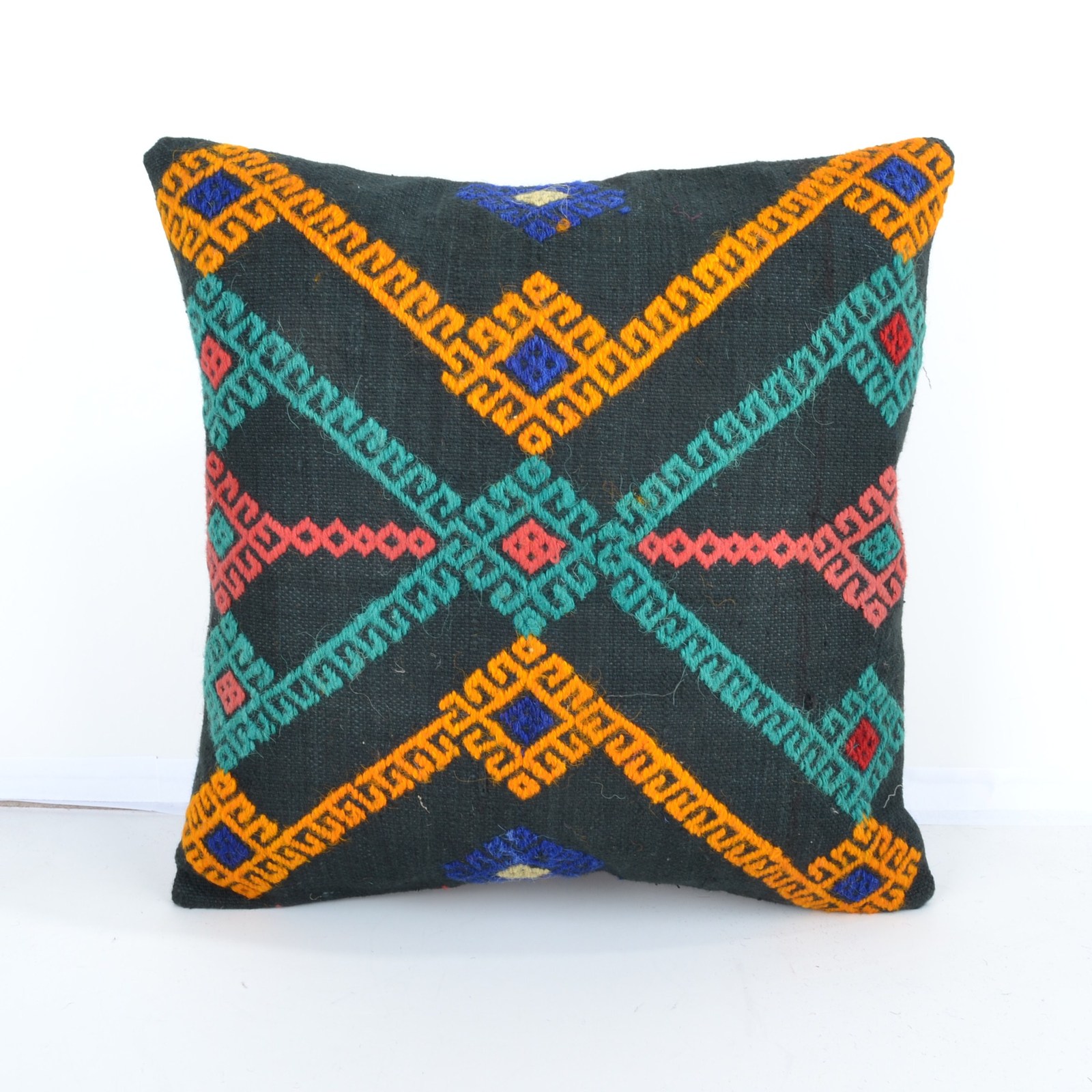 16"Turkishpillow decorative throw outdoor floor sham bohemian decor