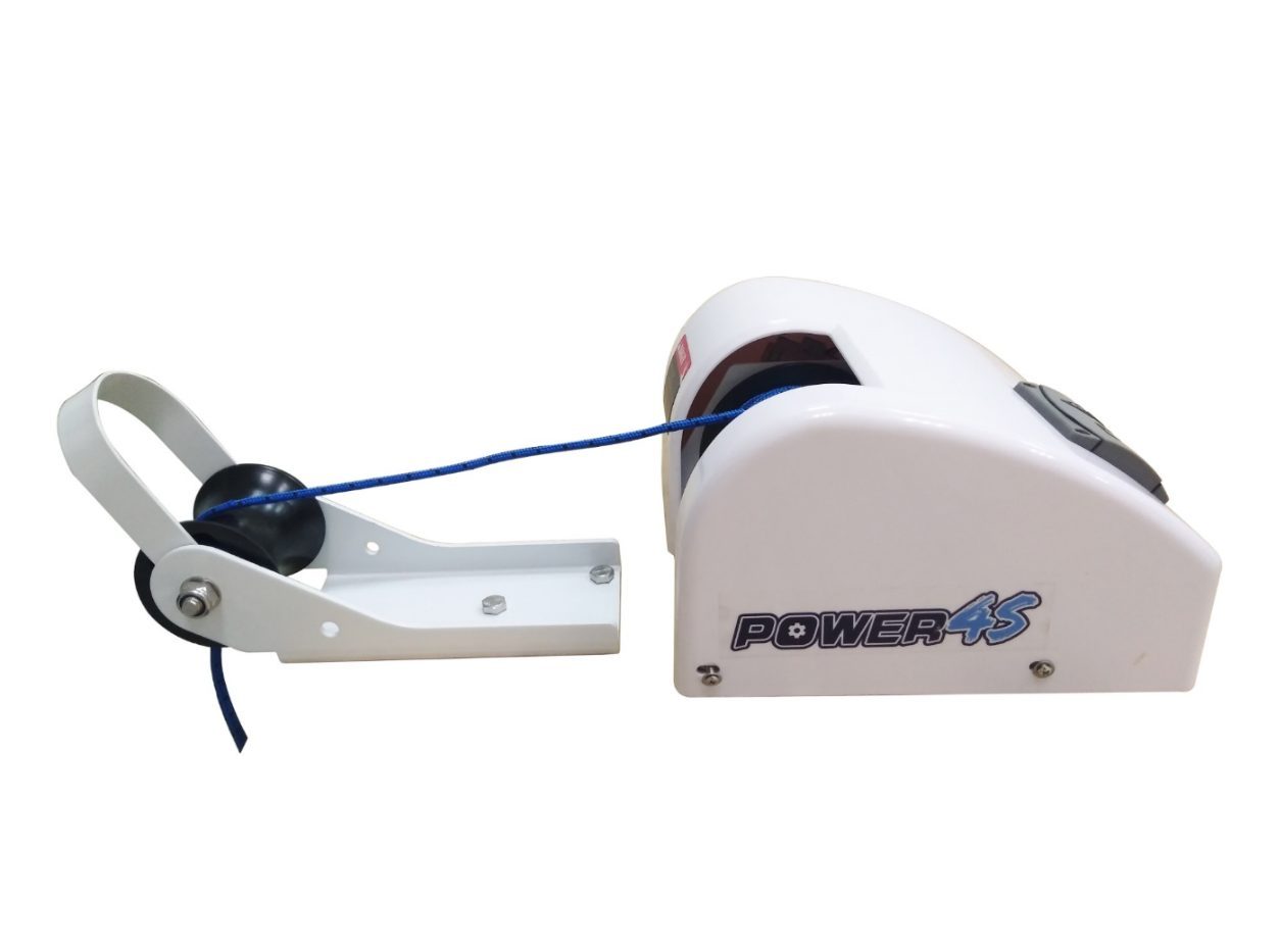 12V Electric Anchor WRC&SSK For Saltwater White 25LBS Marine Boat Yacht