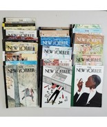 Lot of 32 The New Yorker Magazine 2018 Politics, Art, Humor, Satire, Soc... - $63.99