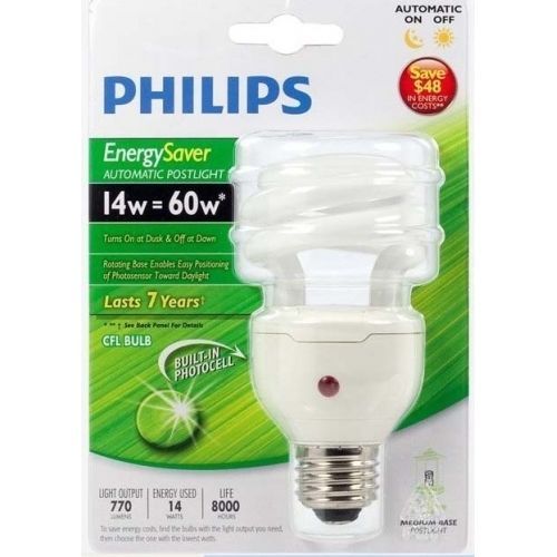 philips energy saving dusk to dawn light bulb
