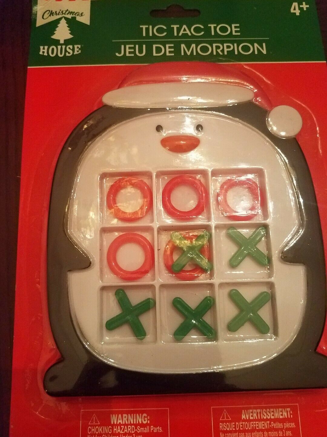 Tic Tac Toe Christmas Penguin upc 639277573957 - Contemporary Manufacture