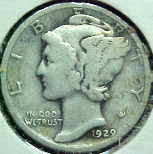 Primary image for Mercury Dime 1929 VG