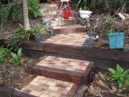 Paver Molds (36) 4x6x1.5" Make 100s Concrete Cobblestone Wall, Patio Pavers @.05 image 4