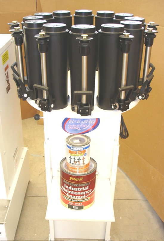 Remanufactured Harbil® 5GHD PAINT SHAKER & Hero 2000 Dispenser With