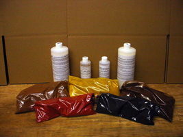 #5006K SUPPLY KIT w12 DRIVEWAY PAVER MOLDS MAKES 100s OPUS ROMANO PATTERN PAVERS image 2