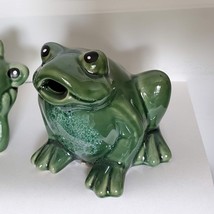 Garden Frog Statue, choose 1 of 4 different styles, Porcelain frog figurine image 5