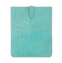 Montana West Tablet Slim Sleeve Turquoise Genuine Leather NEW image 2