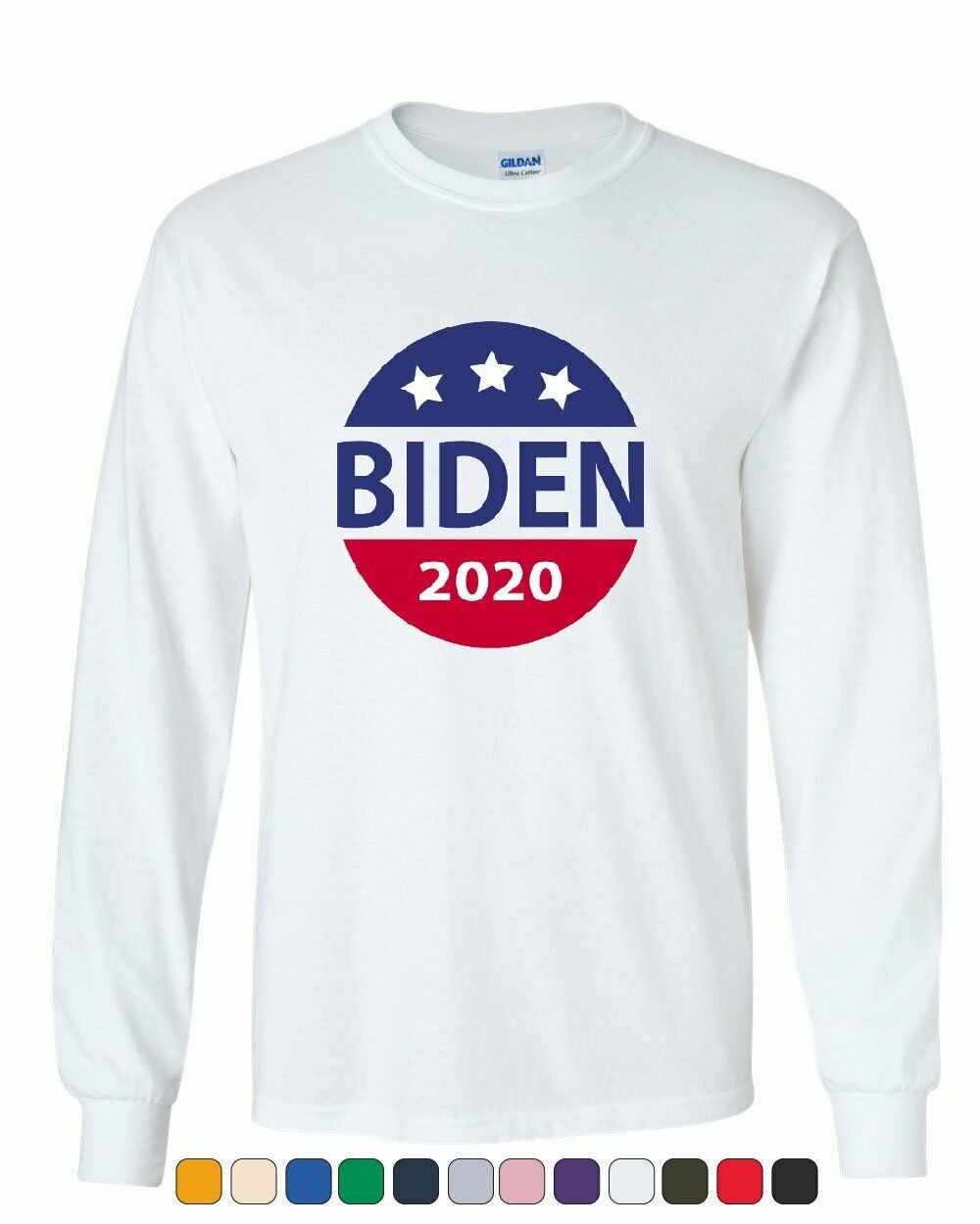 Joe Biden for President 2020 Long Sleeve T-Shirt Vote Democrat 2020 Election Tee