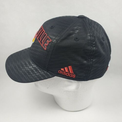 Los Angeles Lakers Adidas Fitmax 70 Fitted Hat Black W/yellow 