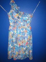 Tahari Arthur S. Levine Summer Blossom Art Prints Women’s one shoulder dress 6 - $64.12