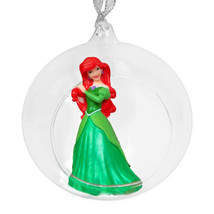 Disney Princess Christmas 3D Glass Bauble - Ariel - $33.94