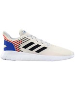 Mens | adidas | Asweerun Running Shoes |Off-White/Blk+Red+Blue| Mid/ Low... - $99.94