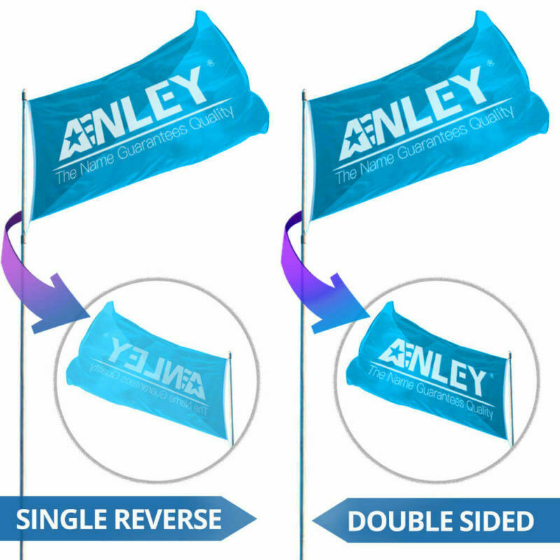 Anley Custom Flag Customized Flags Banners Double Side (30 Pack) Flags