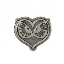 Fantastic Beasts And Where To Find Them Owl Head Logo Pewter Metal Lapel Pin NEW - $7.84
