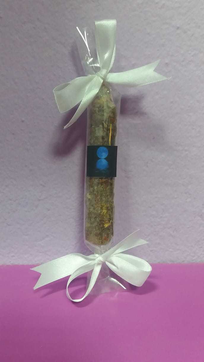Primary image for White Full Moon Candle. Ritual made with herbs ruled by Moon For Full Moon Magic