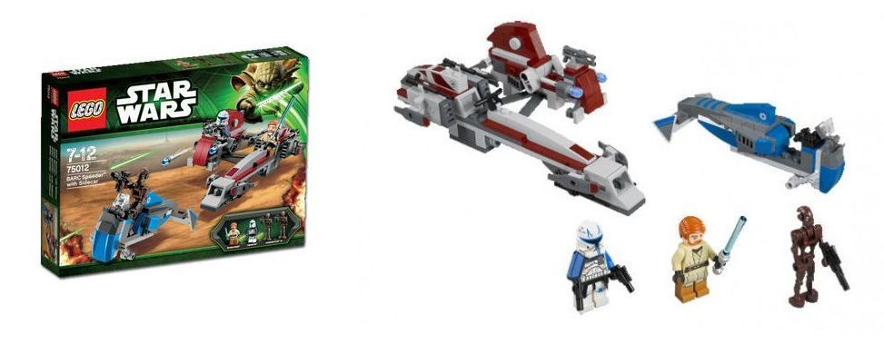 Lego Star Wars 75012 BARC Speeder with Sidecar [New] Building Set ...