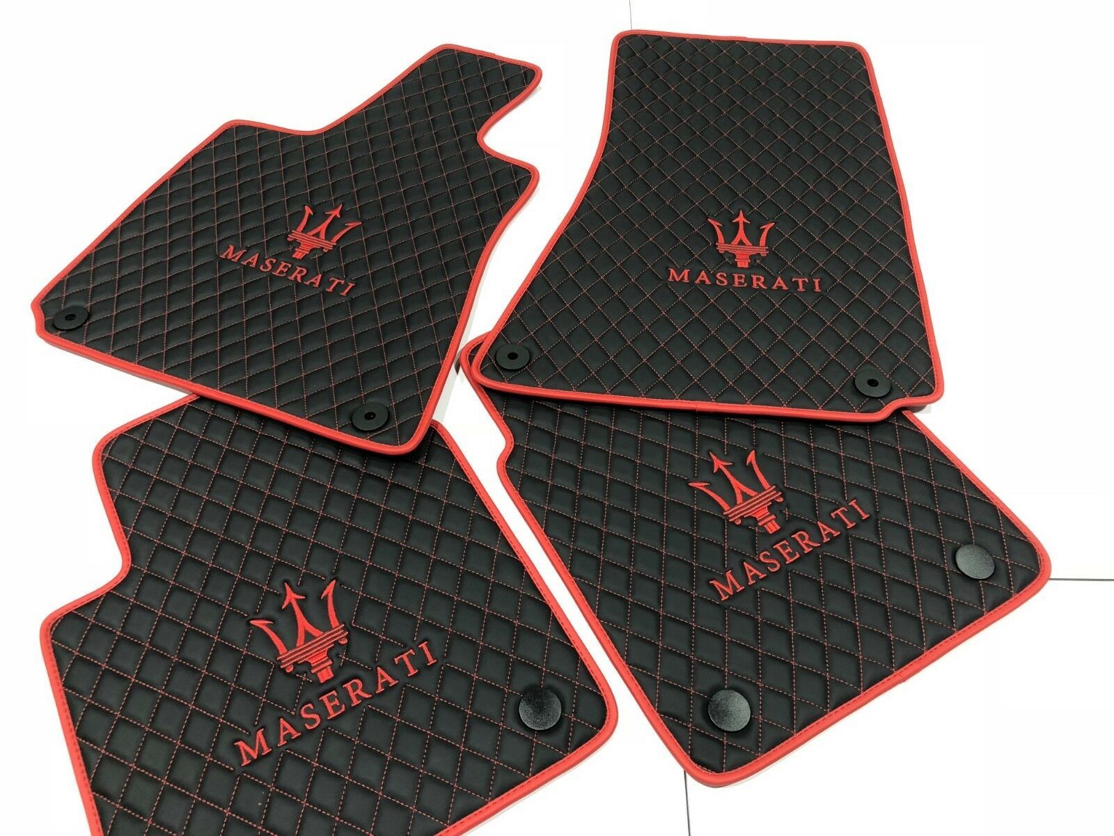 Maserati Quattroporte 4pcs Eco Leather Floor Mats Floor Mats & Carpets