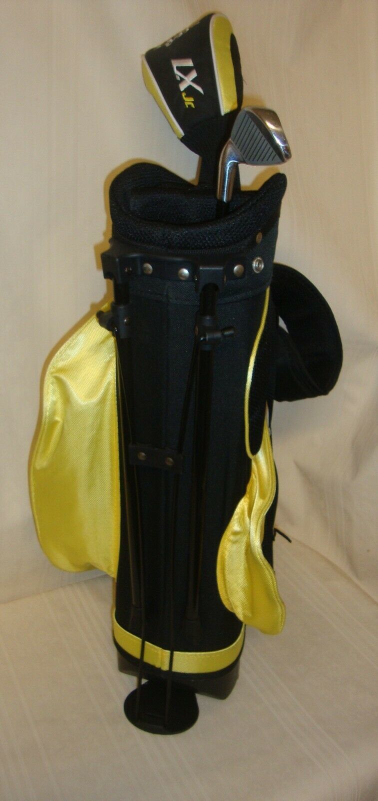 Lynx LX Jr Junior KIDS Golf Club set Youth 3 wood, Driver 7& Bag with