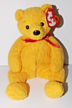 Ty Beanie Baby Poopsie Plush 6in Teddy Bear Stuffed Animal Retired Tag 2001 - $3.99