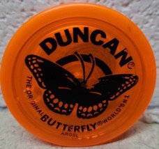 Duncan Yo-Yo Butterfly Orange with String.  