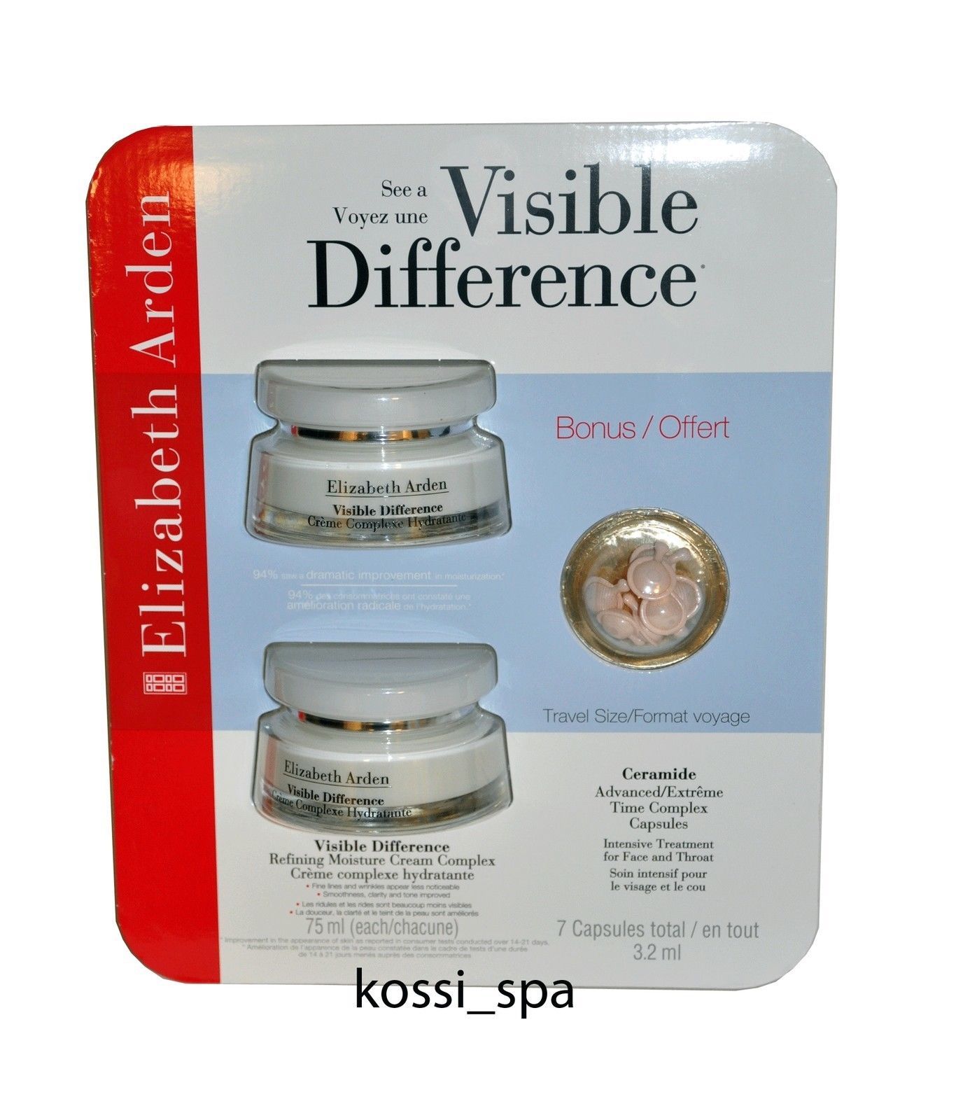 Primary image for Elizabeth Arden Visible Difference Refining Moisture Cream Complex Double Value 
