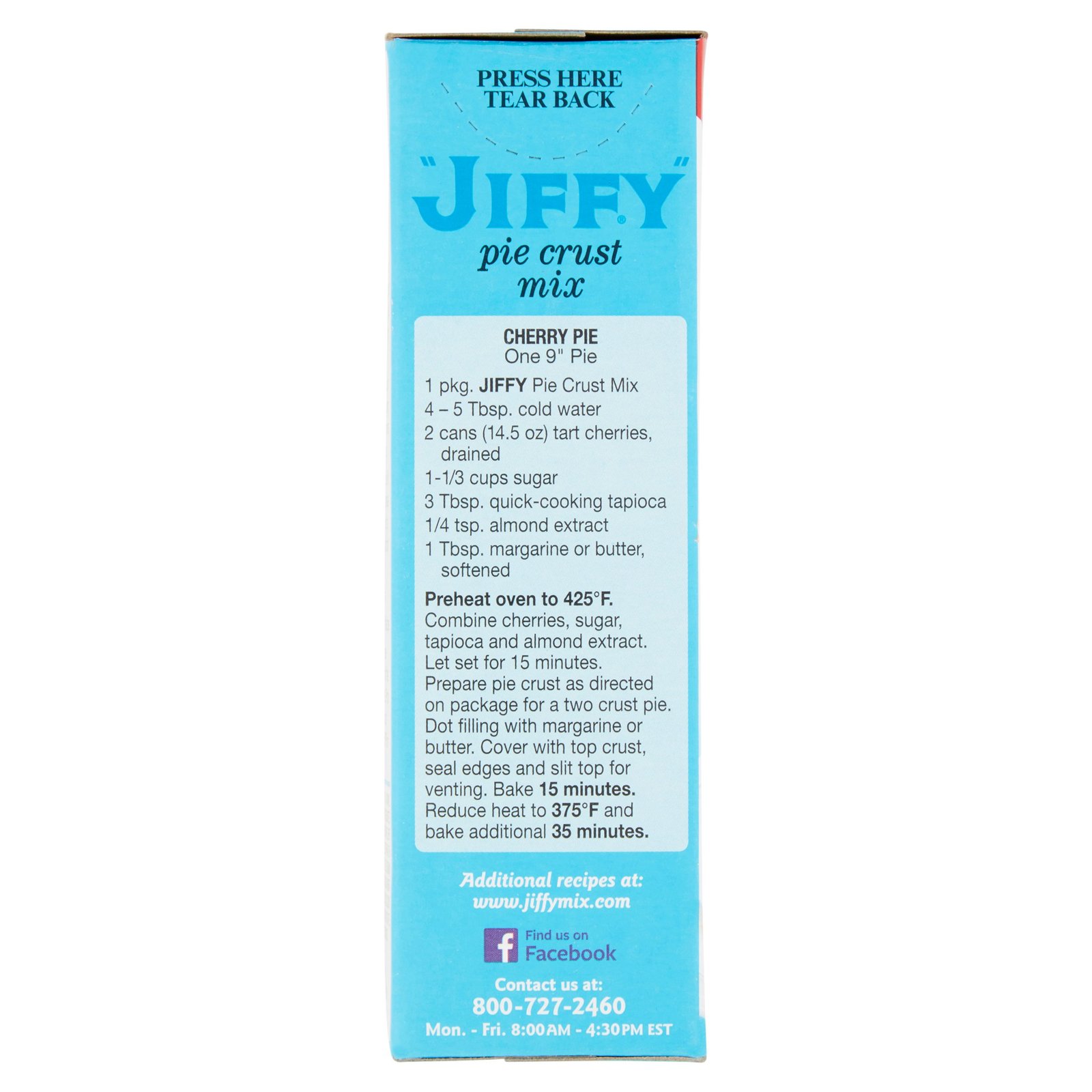 Jiffy Pizza Crust Mix 6.5 oz 2 Boxes Yeast & Baking Agents