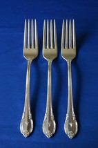 3 1847 Rogers Bros Remembrance 1948 Dinner Forks Mono W/M - $7.43
