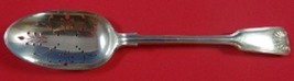 Fiddle Thread and Shell By James Robinson Sterling Silver Pea / Ice Spoon 9 3/4" - $689.00