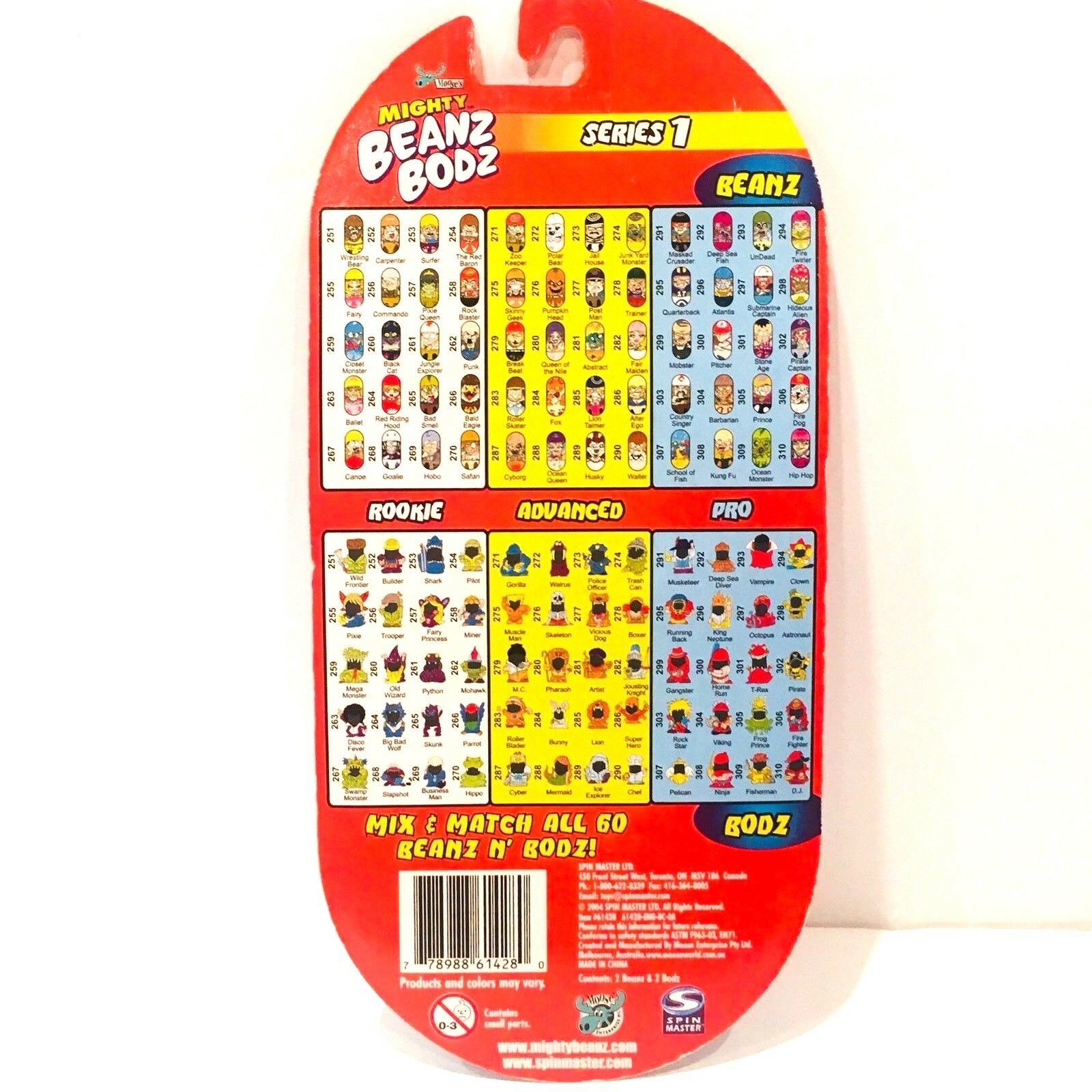 mighty beanz 2018 list