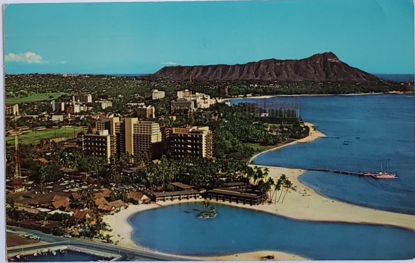 Hilton Hawaiian Village, Hawaii vintage Postcard - Non-Topographical ...