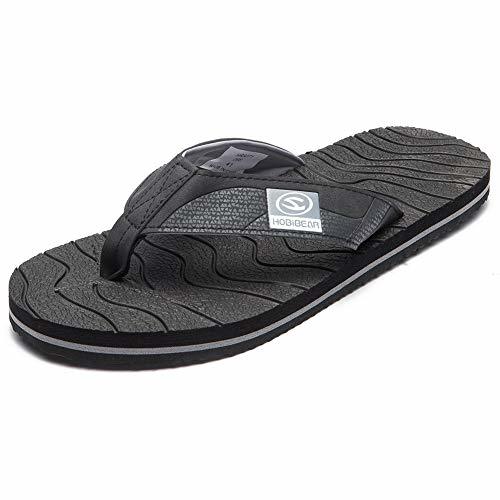 HOBIBEAR Men Flip Flop Thong Sandals Comfort Lightweight SlippersA ...