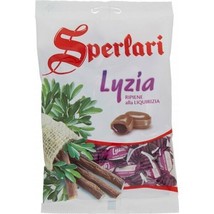 Sperlari LYZIA  licorice filled candies from Italy bag 175g 6.17oz - FRE... - $17.81