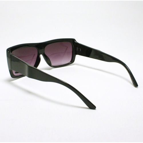 Futuristic Shield Color Mirrored Hip Hop Mob Rimless Sunglasses