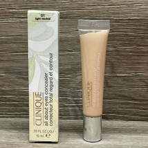 CLINIQUE ALL ABOUT EYES CONCEALER 01 LIGHT NEUTRAL FULL SIZE .33 OZ NEW ... - $27.62